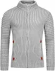 Red Bridge Herren Strickjacke Cardigan mit Stehkragen Basic Produktbild-Vorschau 7