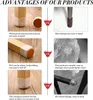 Stuhlbeinkappen für Stuhlbeine mit Filz Produktbild-Vorschau 3