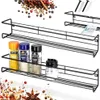 Vilde | Gewürzregale - Schwarz - 2 Stück - Metall - 40 × Produktbild-Vorschau 2