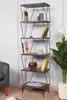 A tall, multi-shelf bookcase with books and decorative items. Náhled obrázku produktu