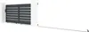 Schiebetor aus aluminium 3,5m VOGEL H.140cm grau Produktbild-Vorschau 5