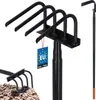 KOTARBAU® Gartenhacke 4-Zinkige mit Stiel 120 cm Hacke zum Produktbild-Vorschau 1