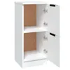 vidaXL Credenza bianca 30x30x70 cm Materiale a base di Anteprima dell’immagine prodotto 5