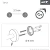 Spirella 142628, 160 mm, 65 mm, 182 mm Produktbild-Vorschau 5