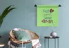 MuchoWow® Wandteppich Wandbehang Essen ist gut, Wein ist Produktbild-Vorschau 5