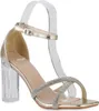 VAN HILL Damen Riemchensandaletten Sandaletten Strass Party Produktbild-Vorschau 1