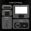 Beamer mit WiFi, Bluetooth, 100 Zoll Projektionsleinwand, Produktbild-Vorschau 8