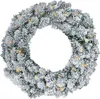 A close-up, studio shot of a Christmas wreath. Náhled obrázku produktu