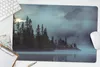 MuchoWow® Schreibtischunterlage Wald - Wasser - Nebel 60x40 Produktbild-Vorschau 5