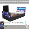 Dětská postel Merax 90 × 200 cm s hydraulickým úložným Náhled obrázku produktu 5