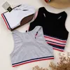 5er Set Mädchen Bustier X-Rücken - Streifen - Bunt 152-158 Produktbild-Vorschau 5