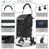 VOUNOT® Carrello spesa in alluminio montascale, carrello Anteprima dell’immagine prodotto 13