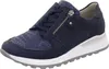A single navy blue sneaker with a textured toe box and a side zipper is shown against a white background. Náhľad obrázku produktu