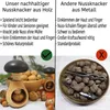 Hofmeister Nussknacker Pilz mit Schraubgewinde Buchenholz Produktbild-Vorschau 6