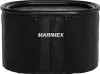 A black inflatable hot tub with the brand name MARIMEX visible. Produktbild-Vorschau
