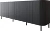 Kommode Sideboard Beistellkommode 4D ZILLO Schwarz Produktbild-Vorschau 1