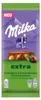 Milka EXTRA Cioccolato integrale con nocciole intere 190g Anteprima dell’immagine prodotto 1