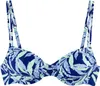 VIVANCE Bügel-Bikini-Top Jelly blau bedruckt Größe 40 Cup E Produktbild-Vorschau 1