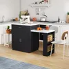 Merax Kücheninsel mit ausziehbarem Esstisch, Sideboard mit Produktbild-Vorschau 1