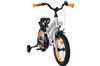 Volare Rocky Kinderfahrrad - Jungen - 14 Zoll - Grau Produktbild-Vorschau 4