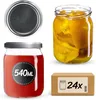 KADAX Einmachgläser mit Deckel "Senna", Marmeladengläser, Produktbild-Vorschau 1