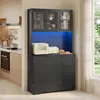BEALIFE Geschirrschrank AP121 100x40x180 cm | Produktbild-Vorschau 10