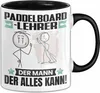 Paddelboard-Lehrer Tasse Geschenk für Paddelboard-Lehrer Produktbild-Vorschau 1