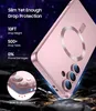 Magnetische Hülle für Samsung Galaxy S25 Matt Silikon Produktbild-Vorschau 4