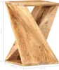 vidaXL Odkládací stolek 35x35x55 cm z masivního dřeva Mango Náhled obrázku produktu 3