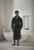 MOOOI Baumwolle-Bademantel Dodo Pavone Bathrobe Farbe Dark Produktbild-Vorschau 3