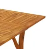 vidaXL Gartentisch 85x85x75 cm Massivholz Akazie Produktbild-Vorschau 5
