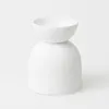 Räder Design Kerzenhalter Formsprache Blanko Weiß (12cm) Produktbild-Vorschau 3