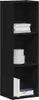 Bibliothèque/armoire TV noir 36x30x114 cm bois composite Voir les images du produit 3