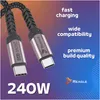 REAGLE USB C PD 240W 5A pro kábel iPhone 15 16, MacBook Pro Náhľad obrázku produktu 2