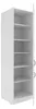 Küchen Hochschrank 60 cm Stilo Weiss Küchenzeile Produktbild-Vorschau 2