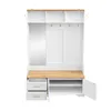 Multifunktionaler Flur- & Schuhschrank mit LED-Beleuchtung, Produktbild-Vorschau 11