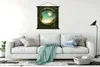 MuchoWow® Textilposter Wald - Mond - Sternenhimmel 120x120 Produktbild-Vorschau 3
