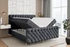 ALTDECOR Boxspringbett mit Gold Füßen, Matratze und Produktbild-Vorschau 3