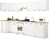 Armadio da cucina angolare Oliwia bianco 60x60 cm con porte Anteprima dell’immagine prodotto 8