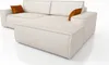 Ecksofa TOR mit Schlaffunktion. Farbe: Cream. Produktbild-Vorschau 9