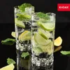 Juego de 6 vasos de cristal KADAX, vasos para agua, vasos Vista previa de la imagen del producto 4