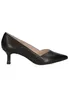 Caprice Damen Pumps Blockabsatz Leder spitze Form Produktbild-Vorschau 10