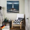 ARTland Leinwandbild Bild von Leuchtturm mit Lichtstrahl Produktbild-Vorschau 5