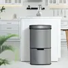 Sensor Poubelle 72 L, 4 compartiments, Gris Voir les images du produit 5