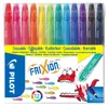 Pilot FriXion Colors stylo-feutre Moyen Noir, Bleu, Cyan, Voir les images du produit 1