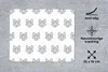 MuchoWow® Mauspad Mousepad Fuchs - Muster - Formen 23x19 cm Produktbild-Vorschau 3