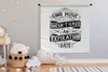 MuchoWow® Wandteppich Wandbehang Musik - Retro - Weiß Produktbild-Vorschau 4