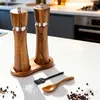 ECENCE Salz und Pfeffermühle Holz 2er Set Pfeffer und Produktbild-Vorschau 6