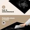 KitchenYeah© Herdabdeckplatte Leopard - Augen - Schwarz , Produktbild-Vorschau 2