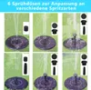 SWANEW Pompe solaire Pompes de jardin 190L/h 7V/1.5W Voir les images du produit 2